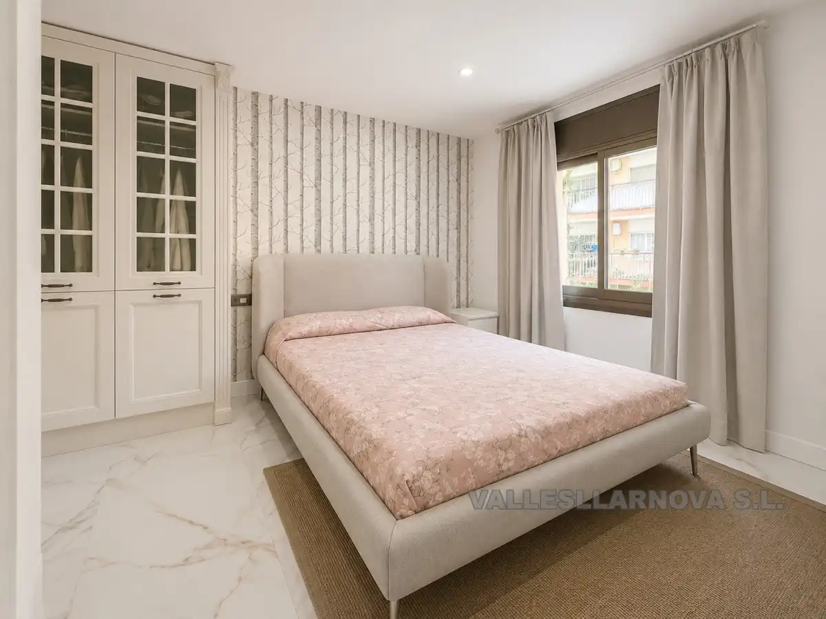 Schlafzimmer von Wohnung zum Verkauf in Mollet del Vallès mit Klimaanlage, Heizung und Balkon