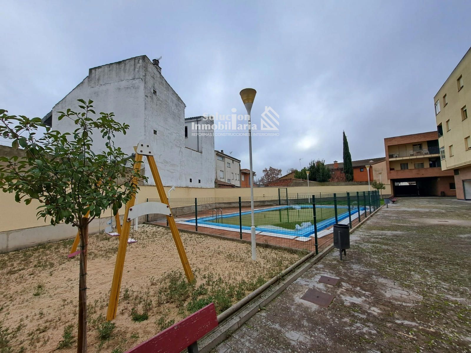 Exterior view of Flat for sale in Aldealengua  with Heating, Terrace and Swimming Pool