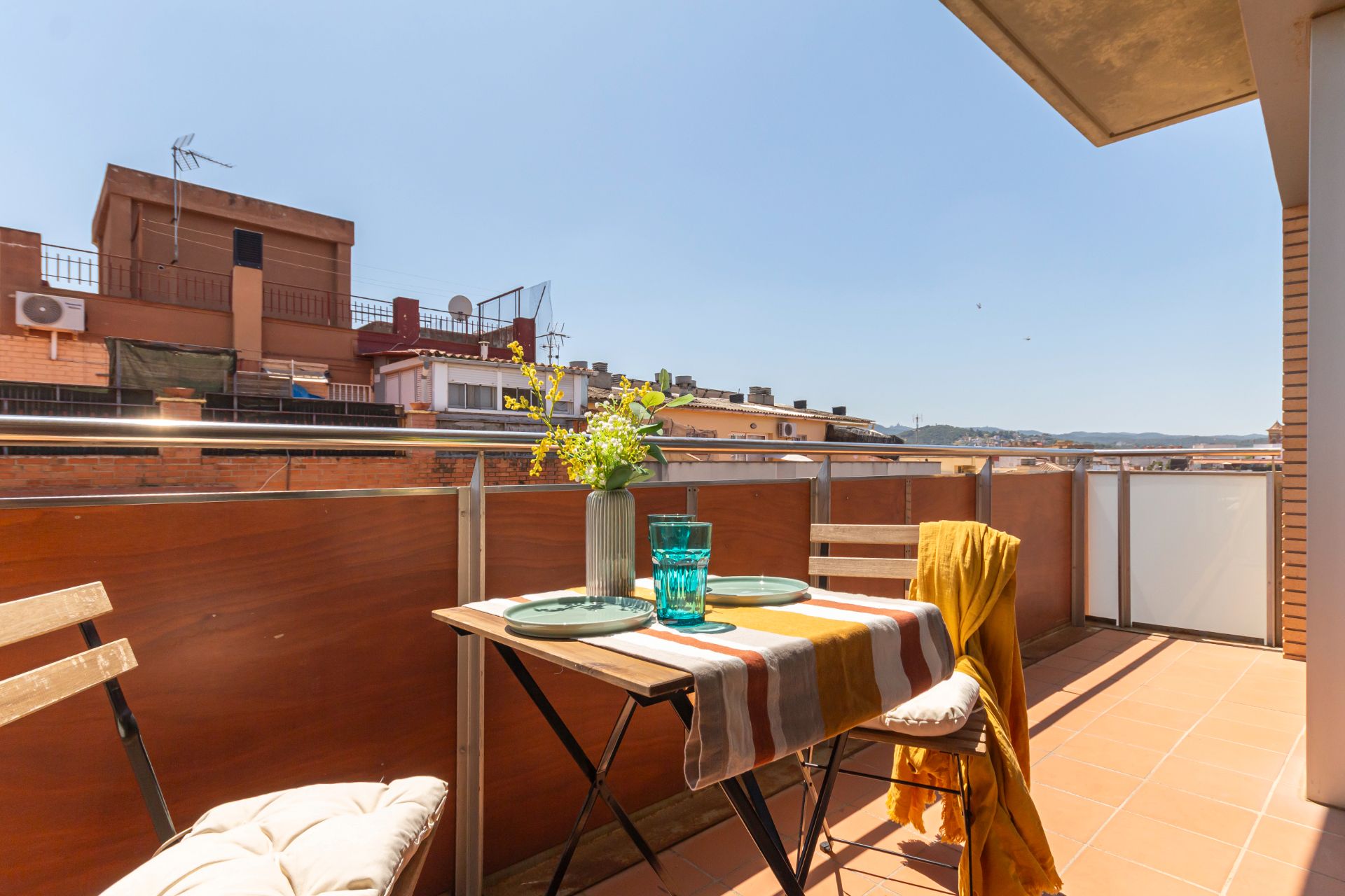 Terrace of Flat for sale in Cerdanyola del Vallès  with Air Conditioner, Heating and Oven