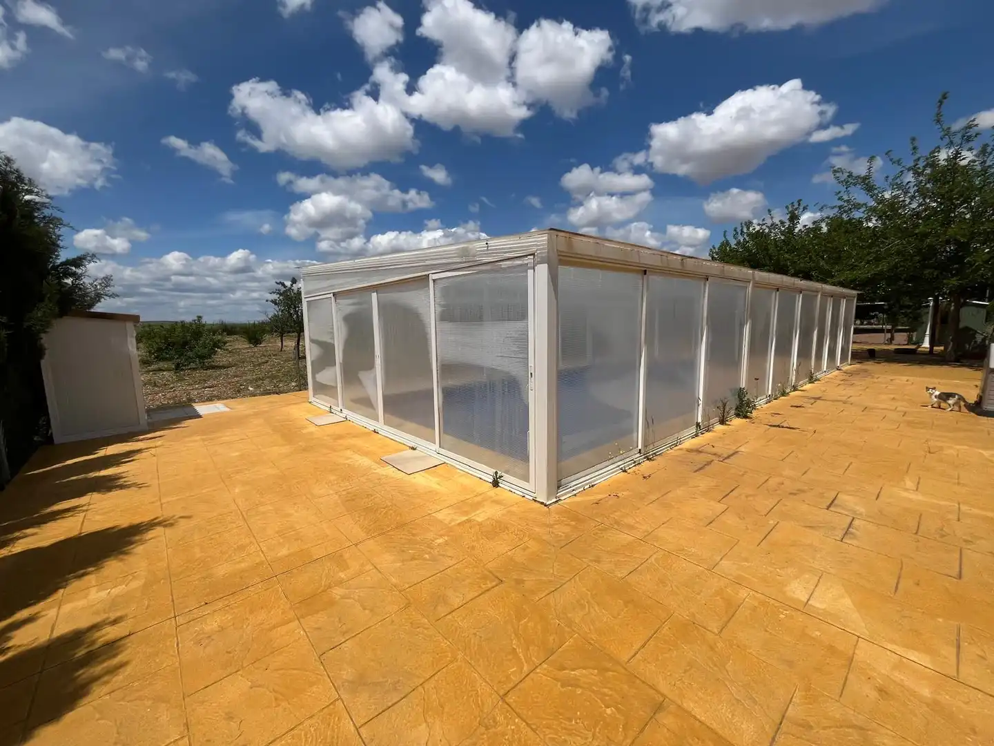 Vista exterior de Finca rústica en venda en Fernán Caballero amb Aire condicionat, Calefacció i Traster