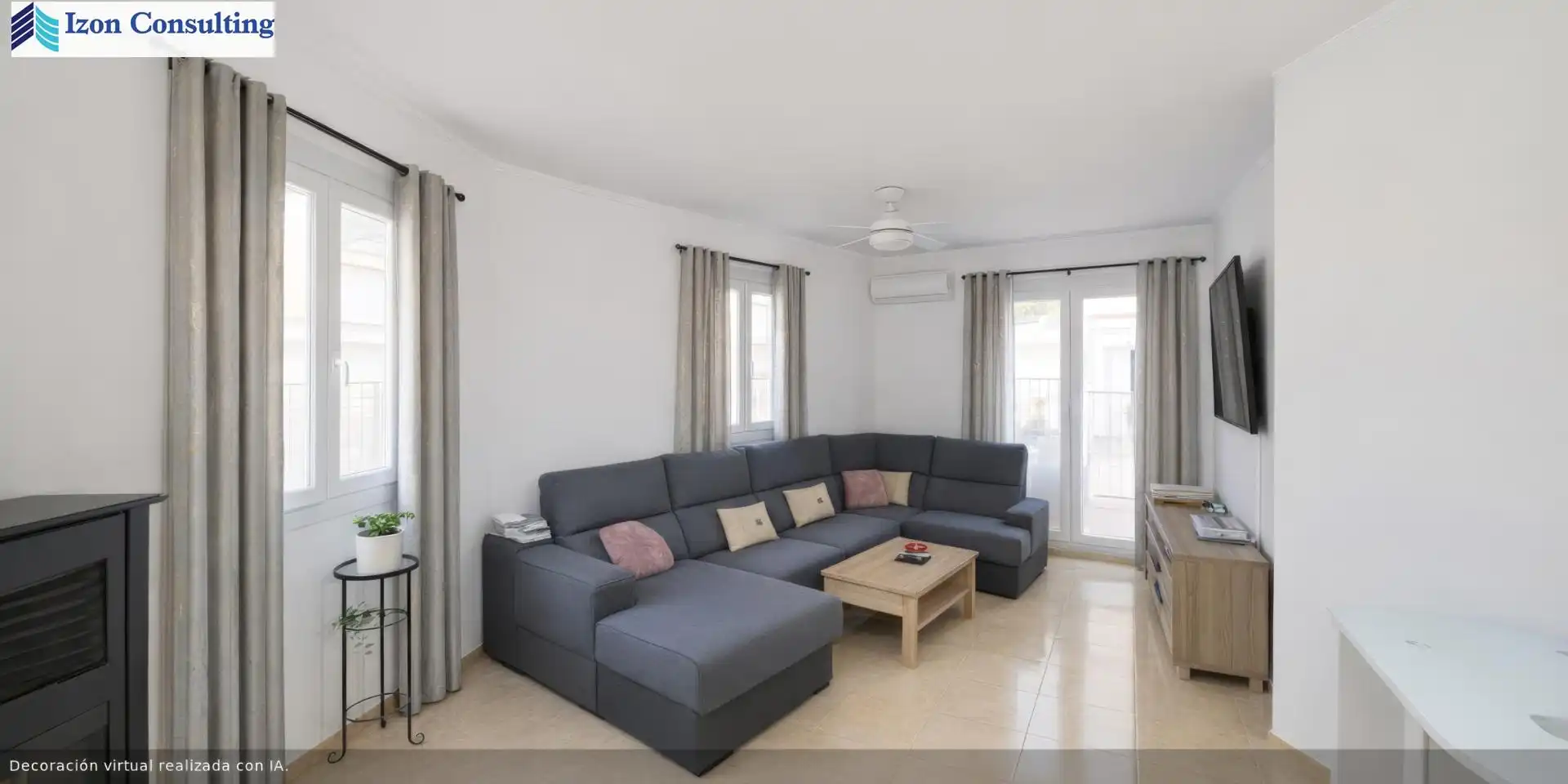 Wohnzimmer von Wohnung zum Verkauf in Alcaraz mit Terrasse und Balkon