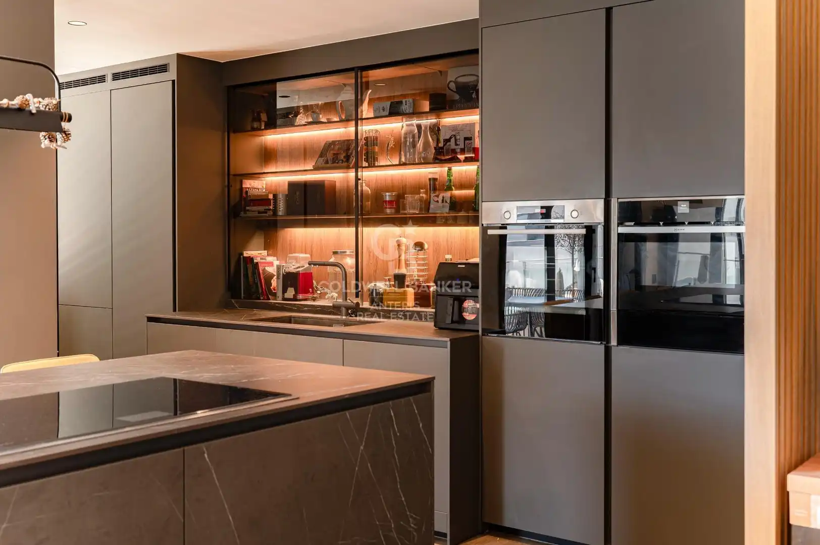 Kitchen of Attic for sale in Badalona  with Air Conditioner, Heating and Terrace