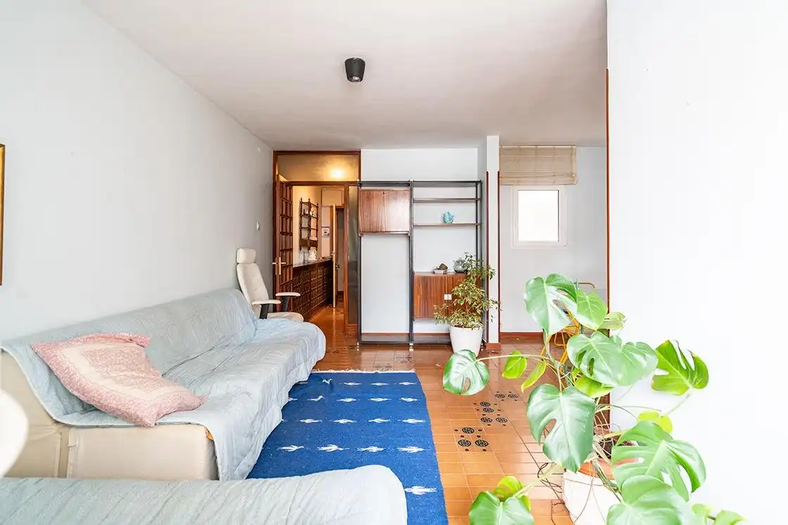 Living room of Flat for sale in Suances  with Heating, Terrace and Furnished