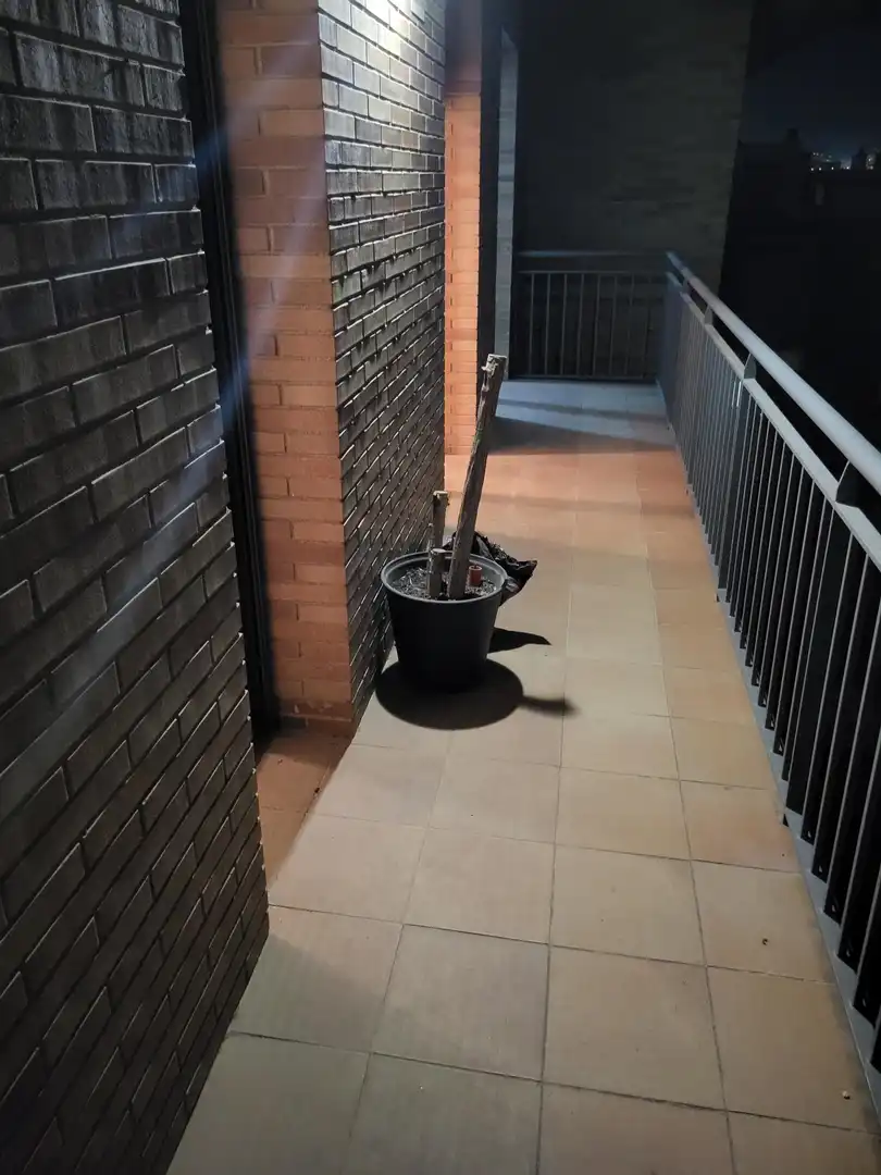 Terrasse von Wohnung zur Miete in Sabadell mit Heizung, Parkett und Ofen