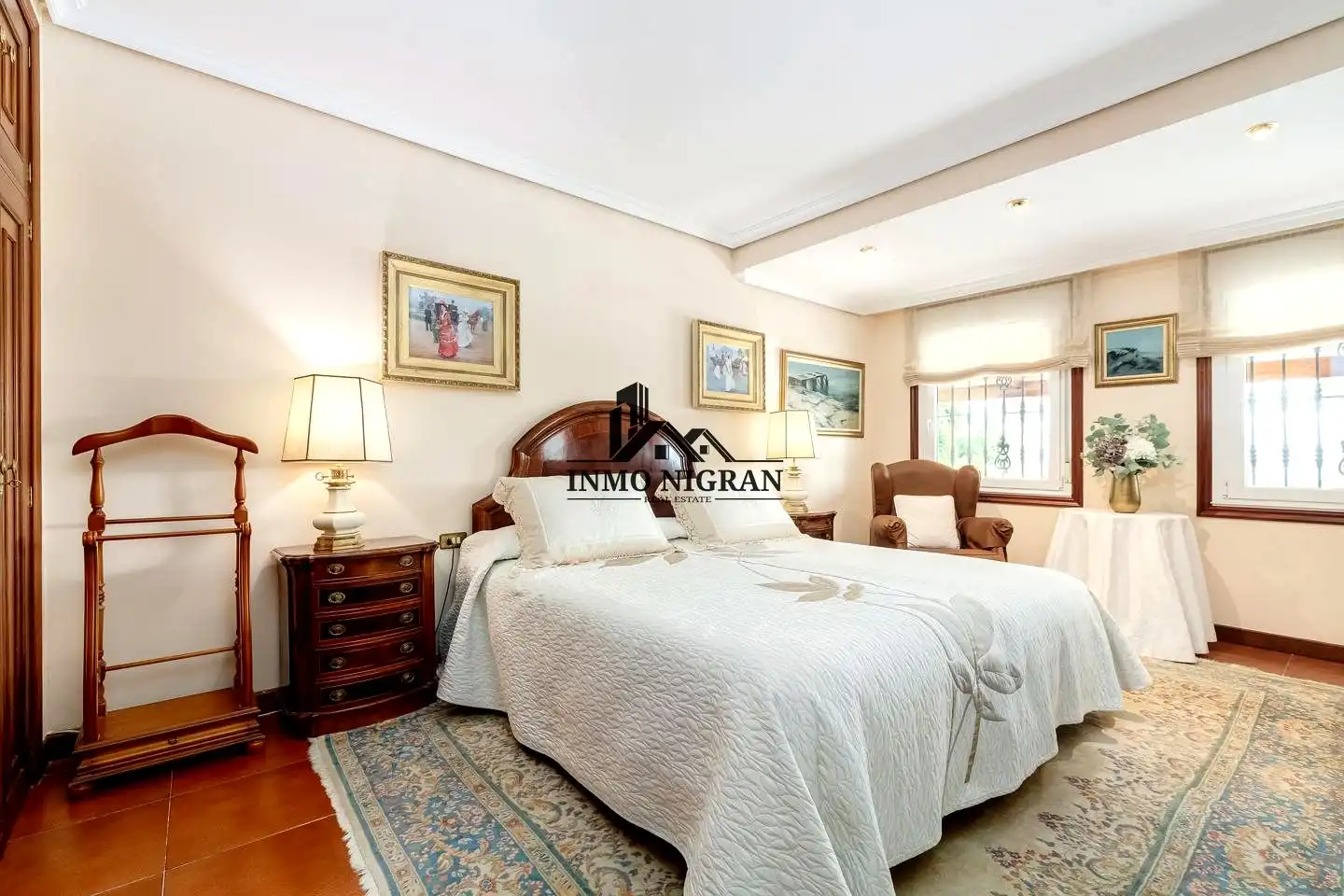 Bedroom of Houses for sale in Vigo   with Private garden, Terrace and Storage room