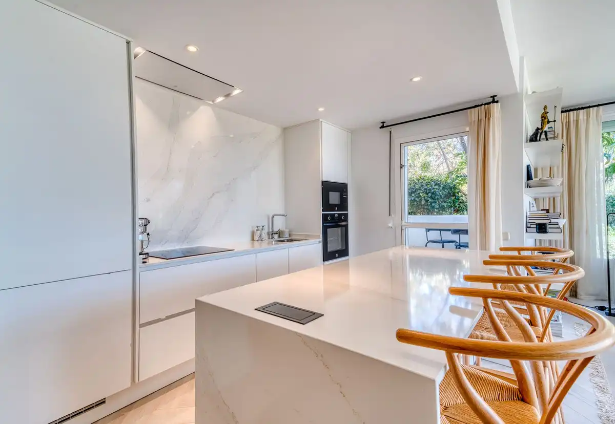 Cocina de Planta baja en venta en Casares con Aire acondicionado, Jardín privado y Terraza