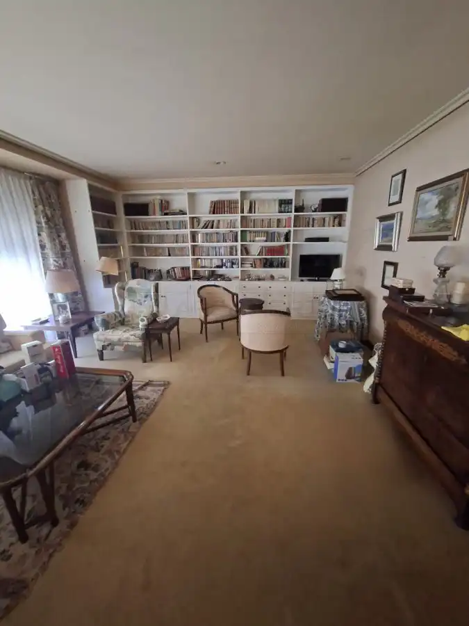 Sala de estar de Piso en venta en Vitoria - Gasteiz con Calefacción, Parquet y Terraza