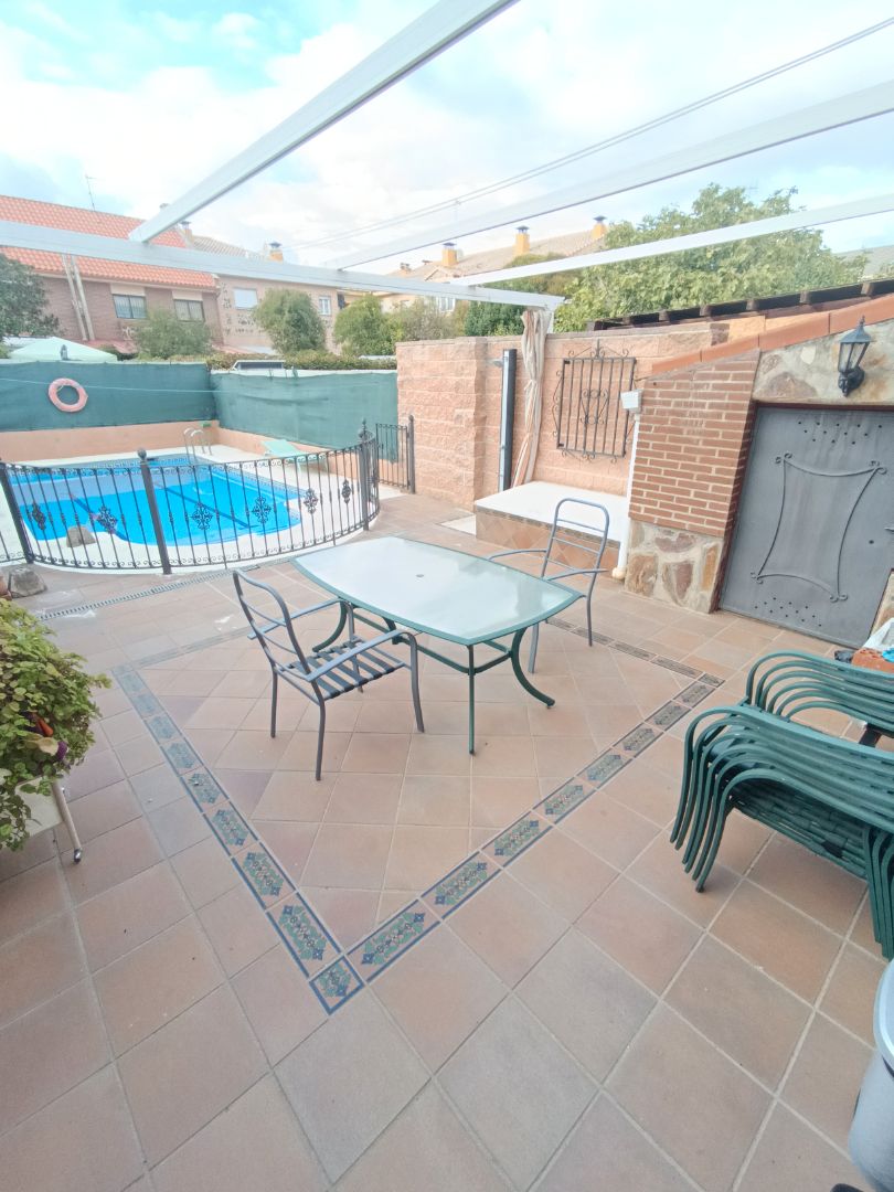 Terrace of House or chalet for sale in Numancia de la Sagra  with Air Conditioner, Heating and Terrace