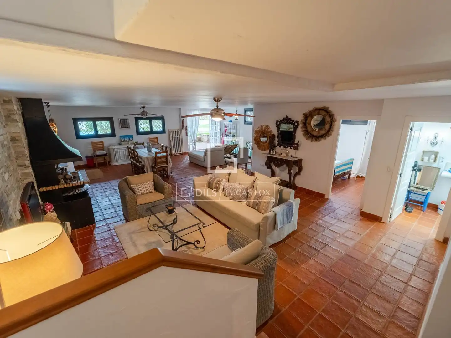 Living room of Houses for rent in L'Eliana  with Air Conditioner, Heating and Private garden
