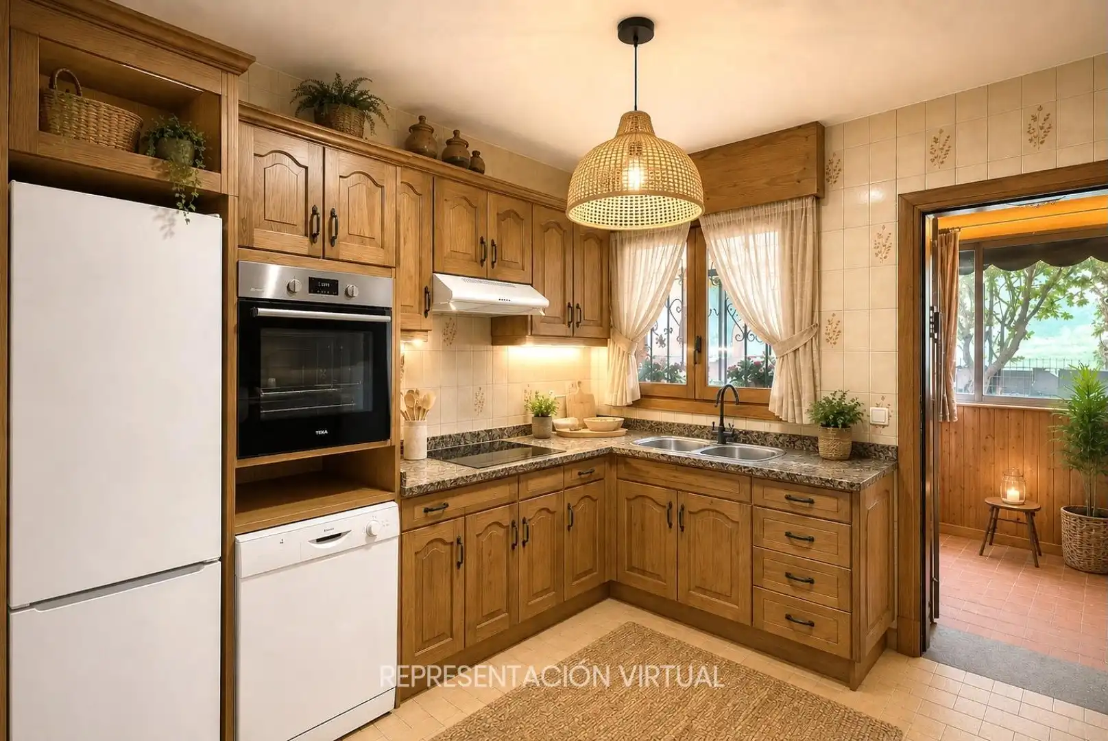 Villa con piscina in affitto a Los Ángeles - Jarandilla, imagen 9