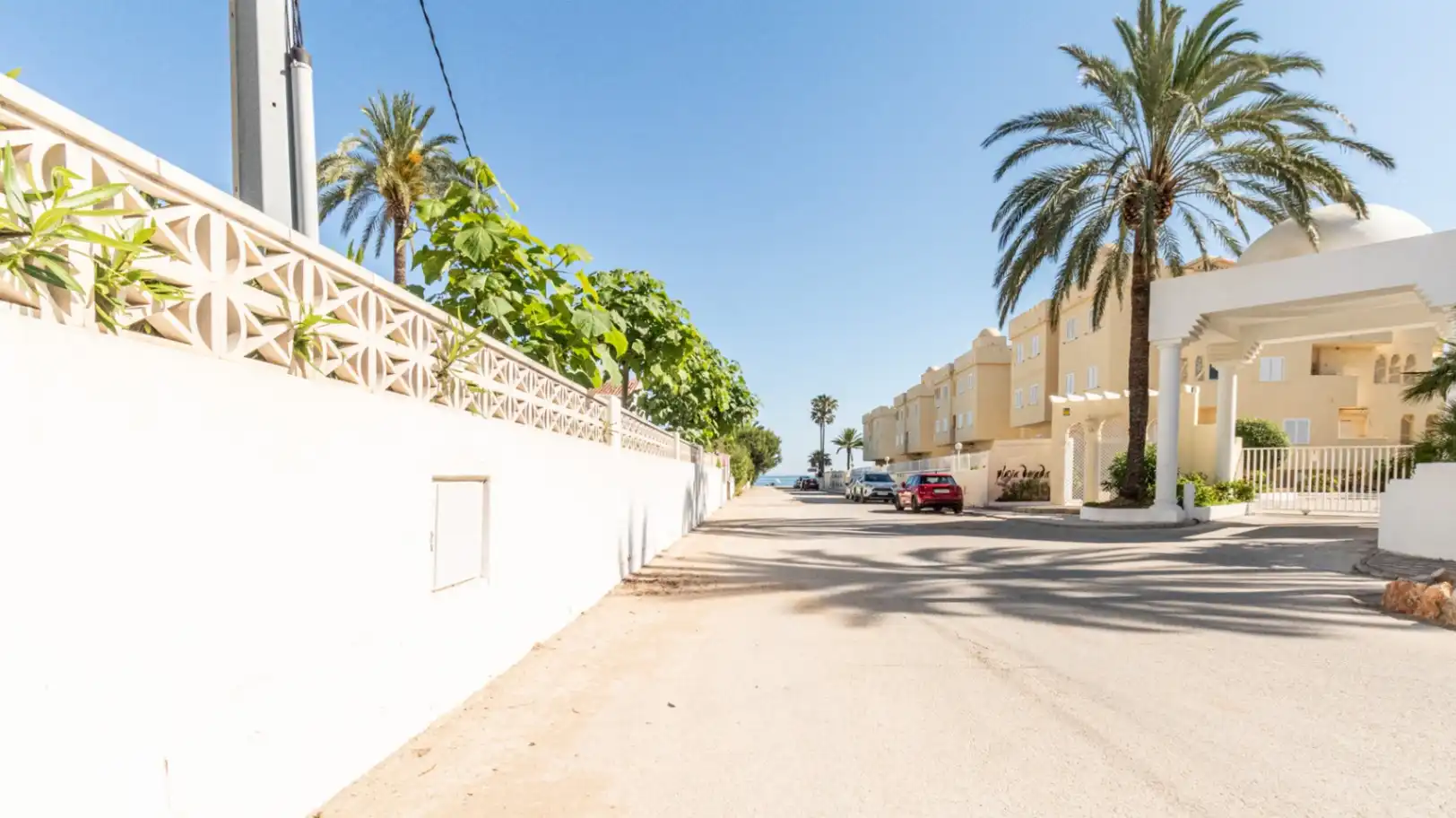 Vista exterior de Apartamento en venta en Dénia con Aire acondicionado, Calefacción y Amueblado