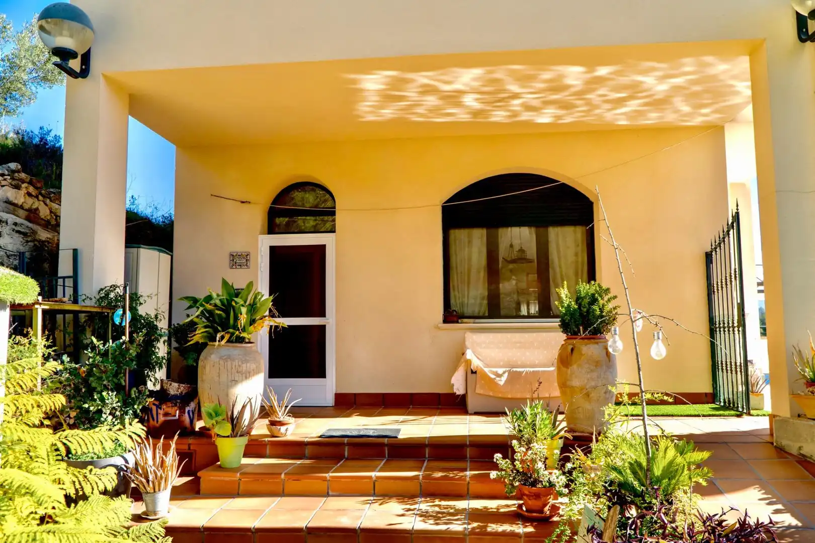 Garden of Houses for sale in Cocentaina  with Heating, Private garden and Parquet flooring