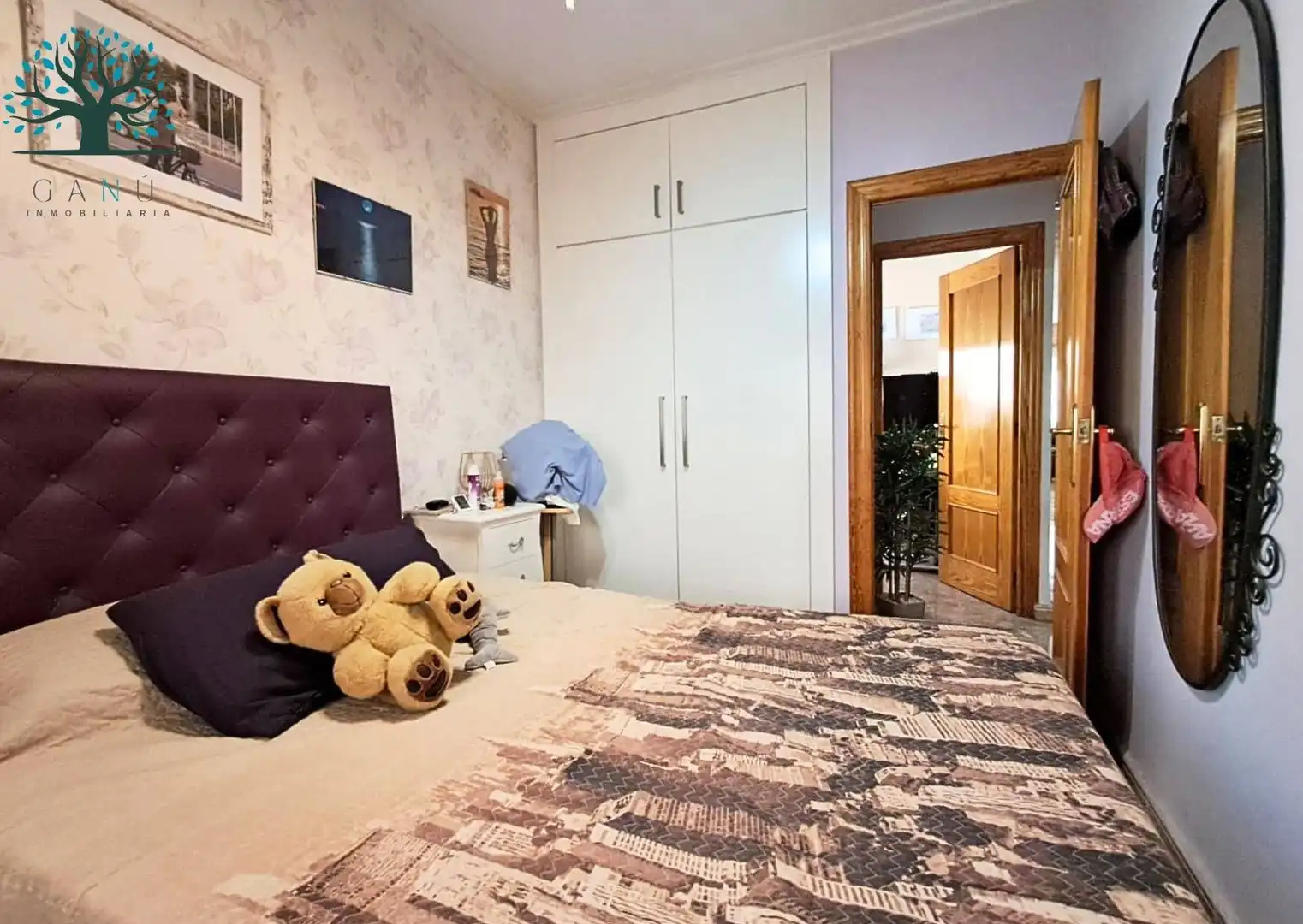 Schlafzimmer von Erdgeschoss zum Verkauf in Mazarrón mit Klimaanlage, Privatgarten und Terrasse
