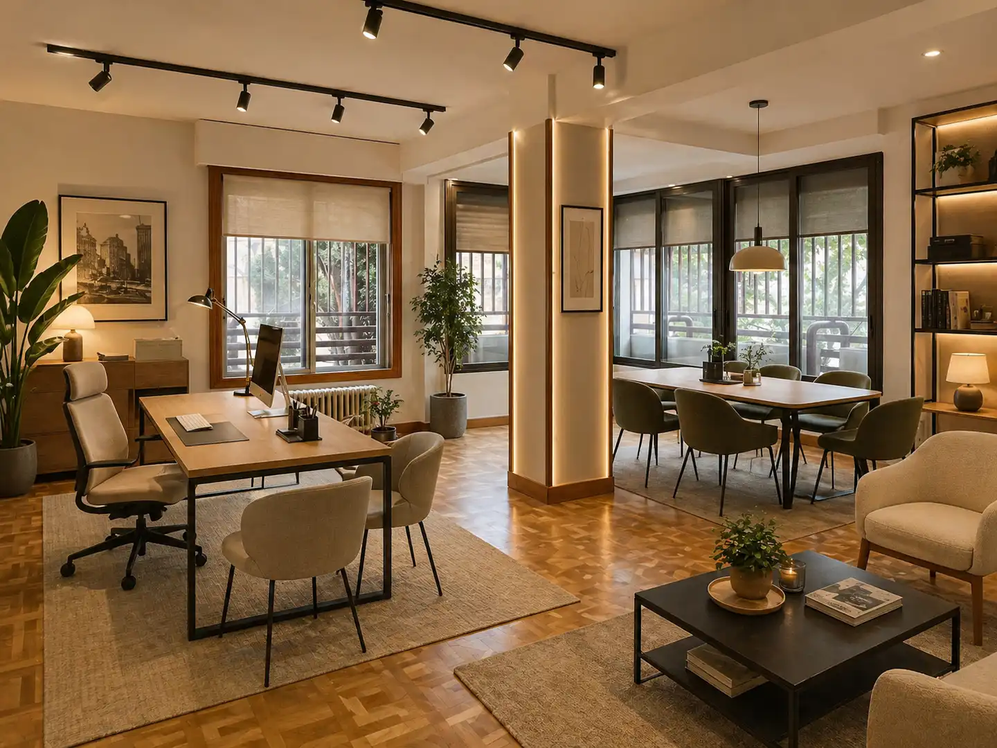 Comedor de Oficina de alquiler en Madrid con Aire acondicionado y Calefacción