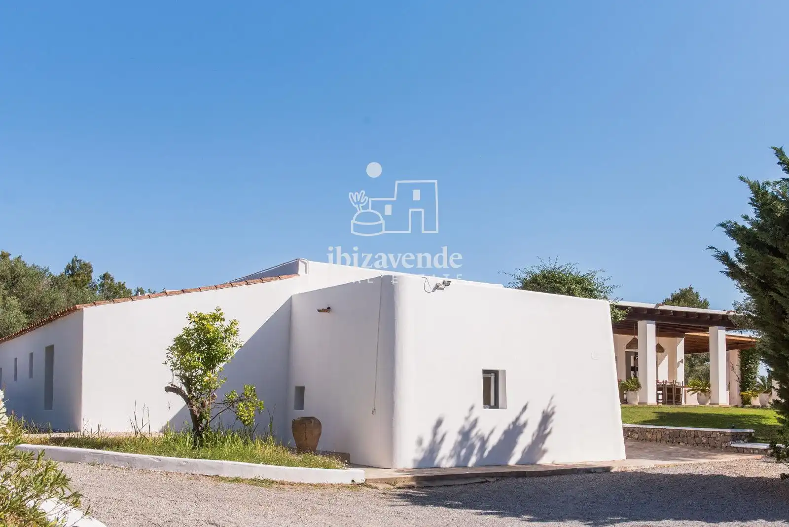 Vista exterior de Casa o chalet de alquiler en Santa Eulària des Riu con Aire acondicionado, Calefacción y Terraza