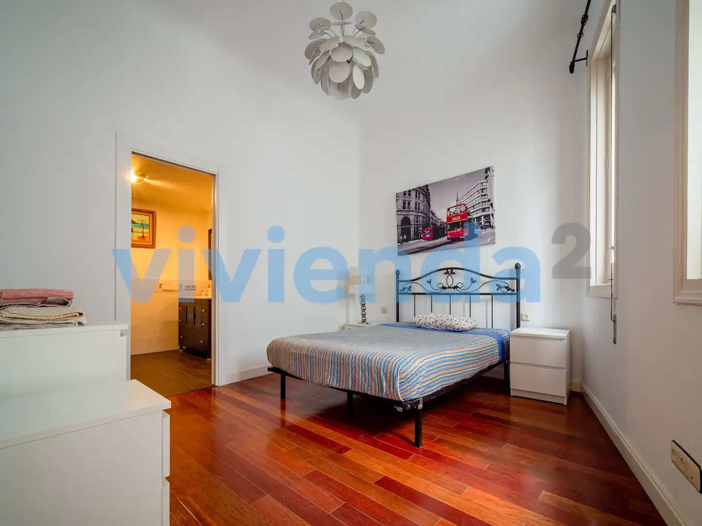 Habitación de Piso de alquiler en Madrid con Aire acondicionado y Calefacción