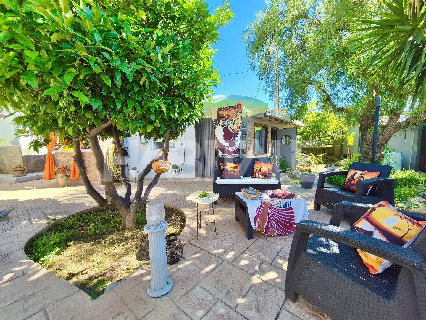 Garden of Houses for sale in Alborache  with Terrace, Storage room and Swimming Pool