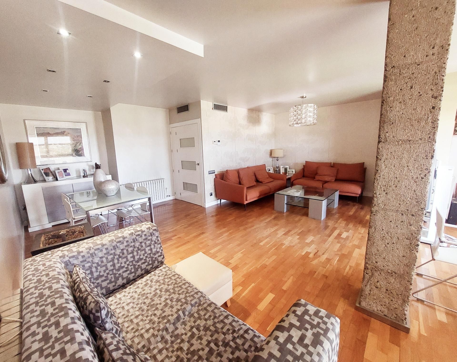 Living room of Attic for sale in  Murcia Capital  with Air Conditioner, Heating and Storage room