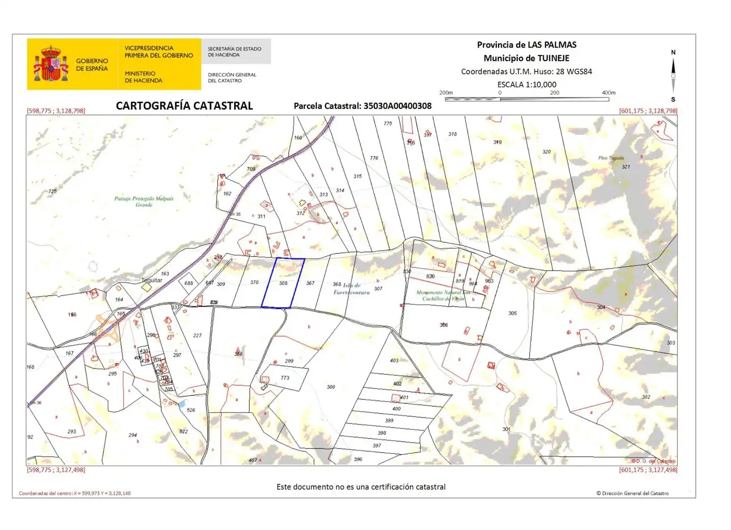 Land for sale in Tuineje