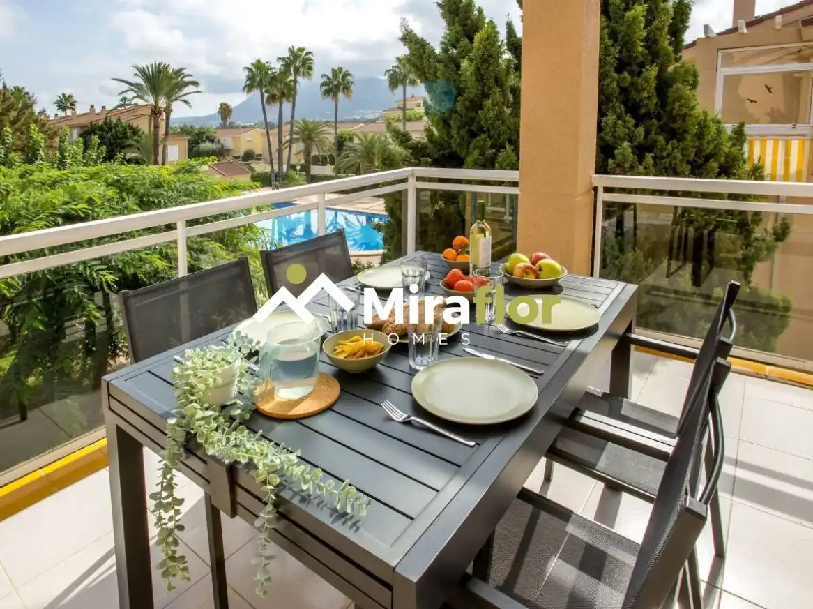 Terraza de Apartamento en venta en Dénia con Aire acondicionado, Terraza y Amueblado