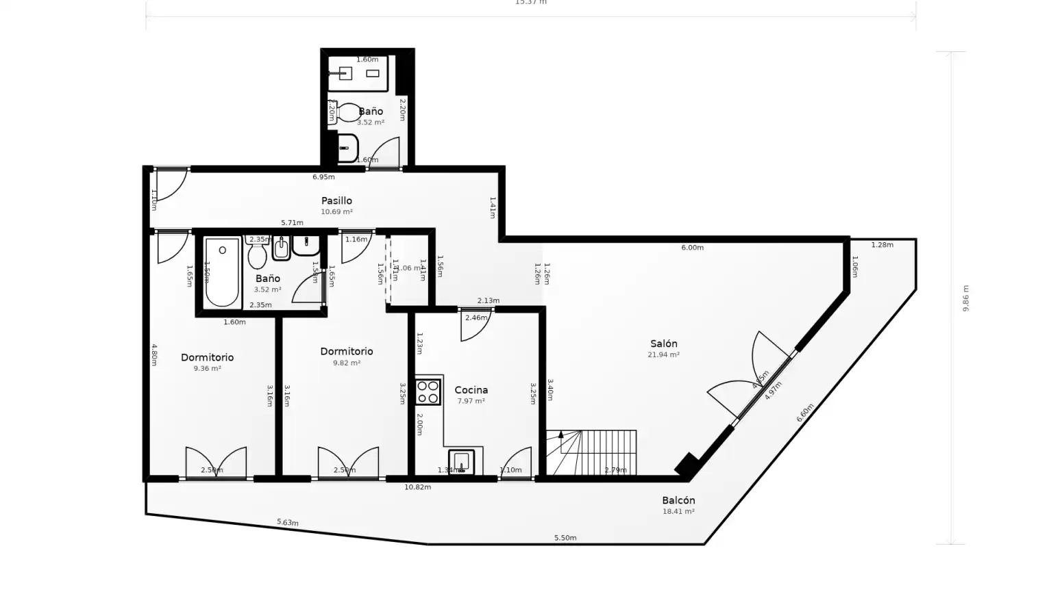 Ático en venta en Náquera con Aire acondicionado, Terraza y Trastero