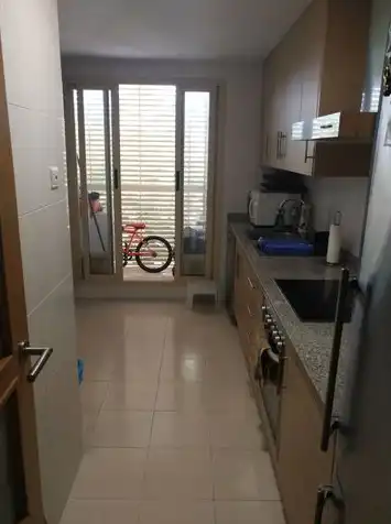 Kitchen of Flat for rent in Picanya  with Air Conditioner, Furnished and Balcony
