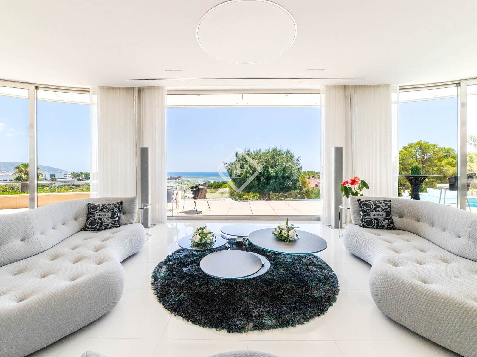Living room of House or chalet for sale in Sitges  with Air Conditioner, Heating and Terrace
