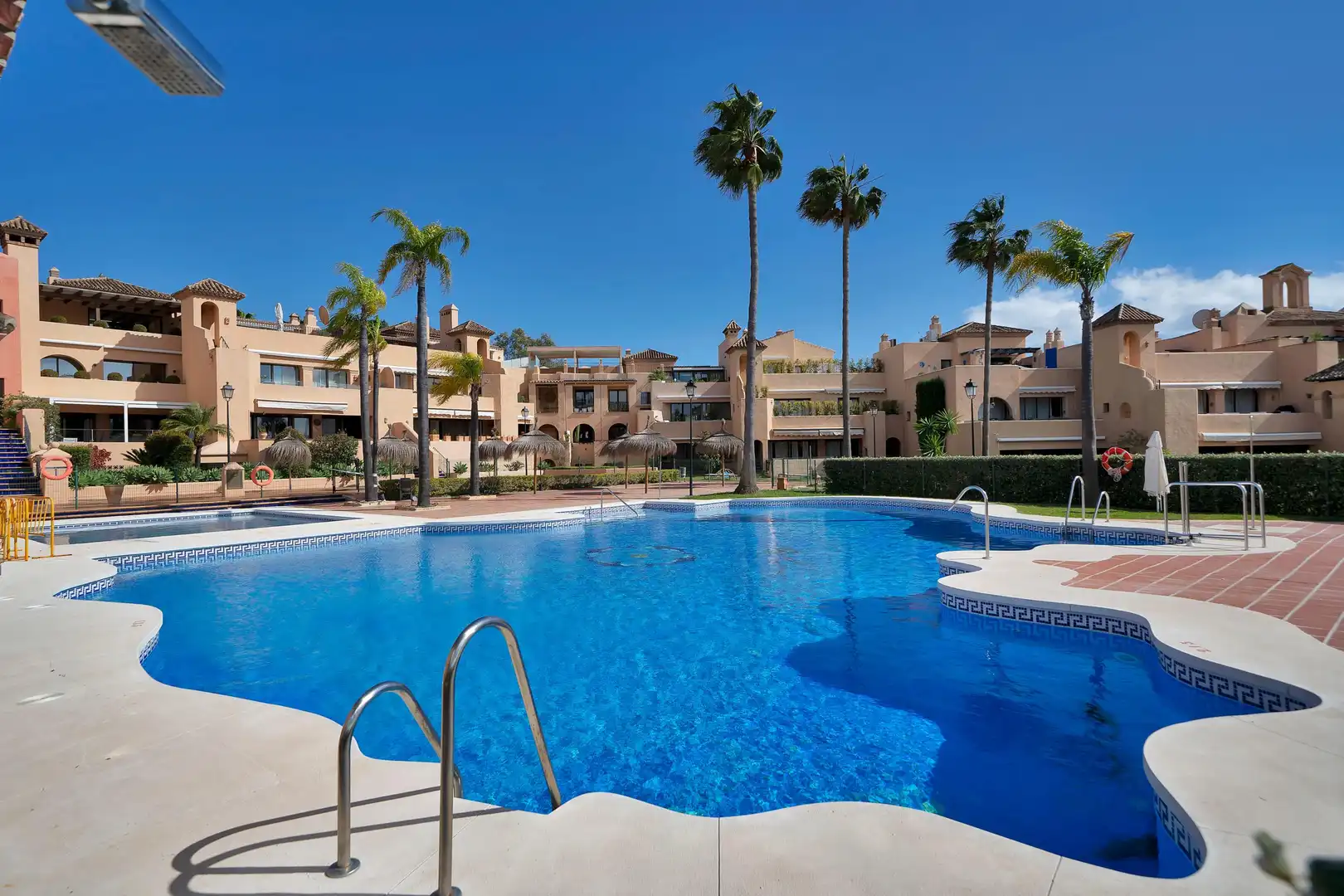 Swimming pool of Apartments for sale in Estepona  with Heating, Private garden and Terrace