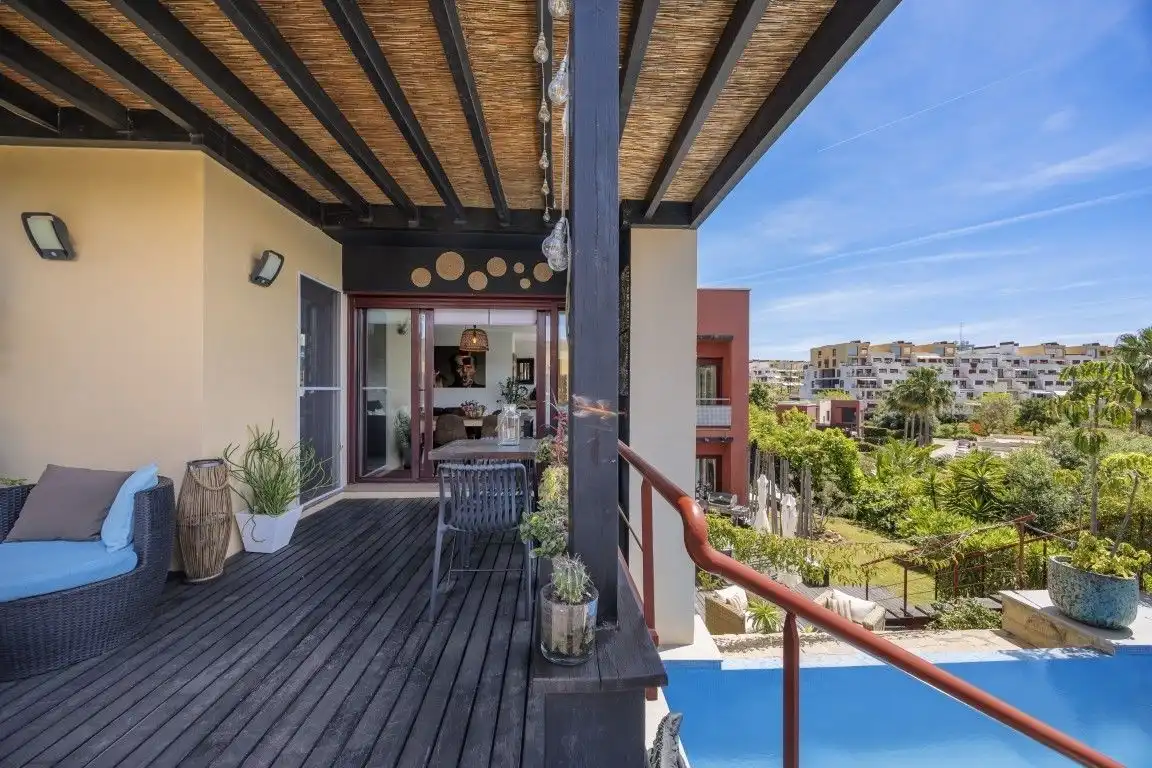 Terraza de Casa o chalet en venta en Benahavís con Aire acondicionado, Calefacción y Jardín privado
