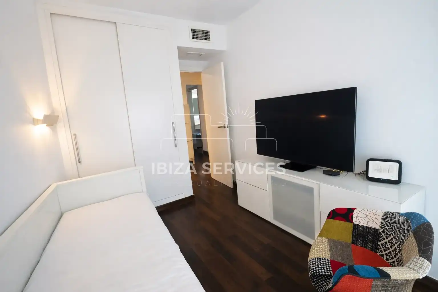 Bedroom of Flat for sale in Eivissa  with Air Conditioner