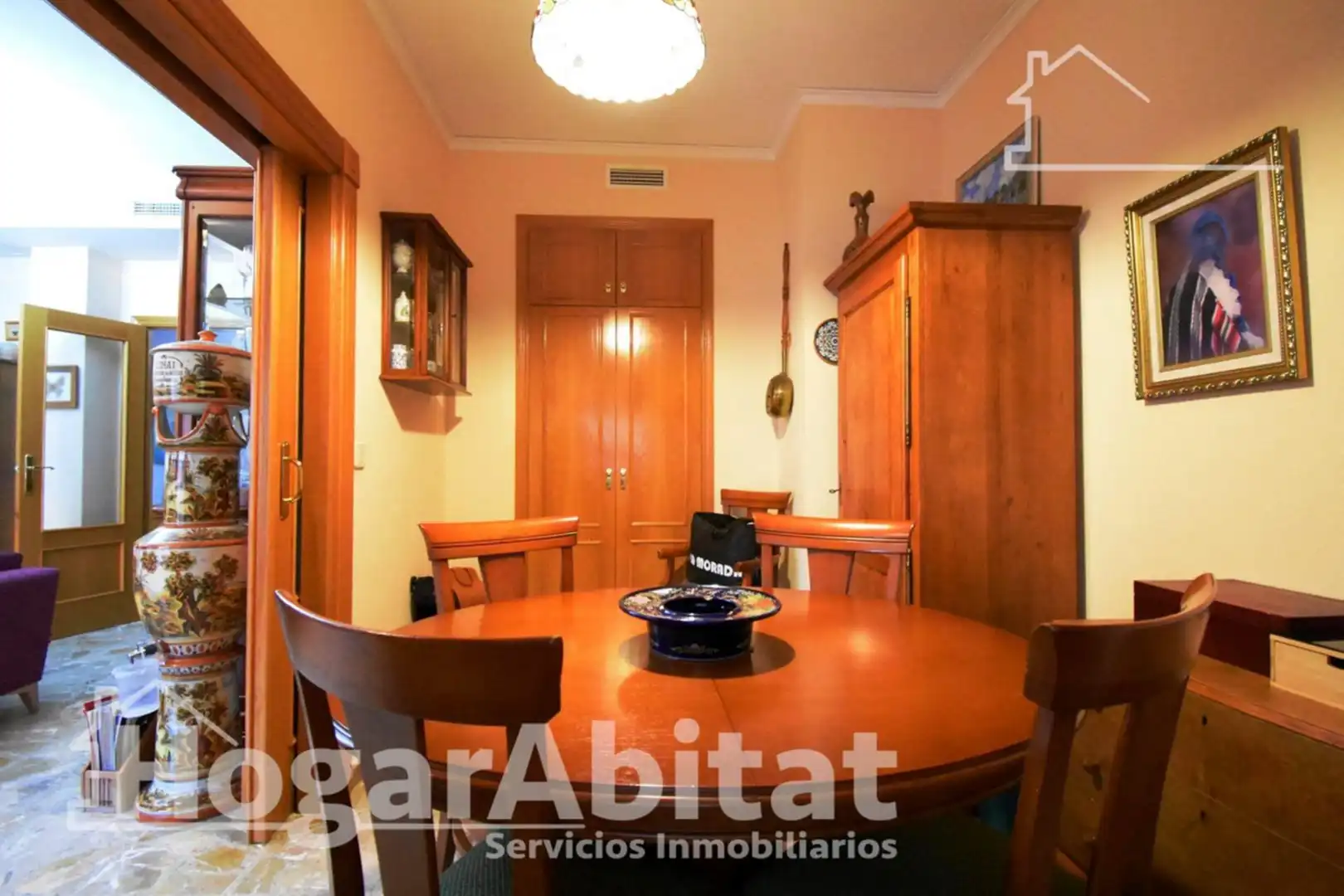 Dining room of Flat for sale in Dénia  with Air Conditioner, Heating and Terrace