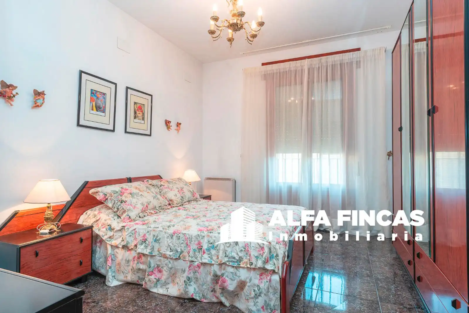Bedroom of Houses for sale in La Alberca de Záncara   with Heating, Terrace and Balcony
