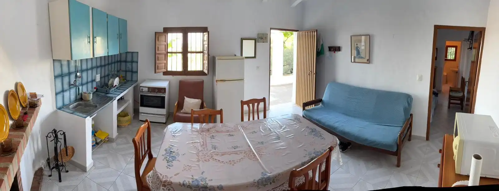 Menjador de Finca rústica en venda en Frigiliana amb Terrassa, Traster i Forn