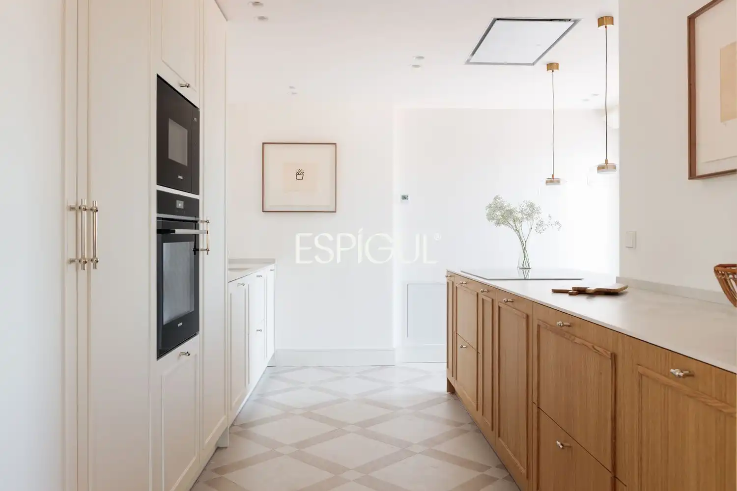 Küche von Wohnung zum Verkauf in Madrid mit Klimaanlage, Heizung und Terrasse