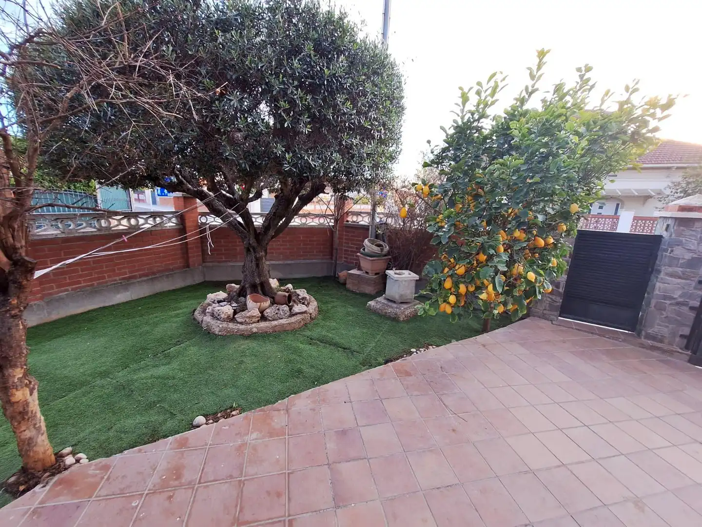 Garden of Houses for sale in Santa Perpètua de Mogoda  with Air Conditioner, Private garden and Terrace