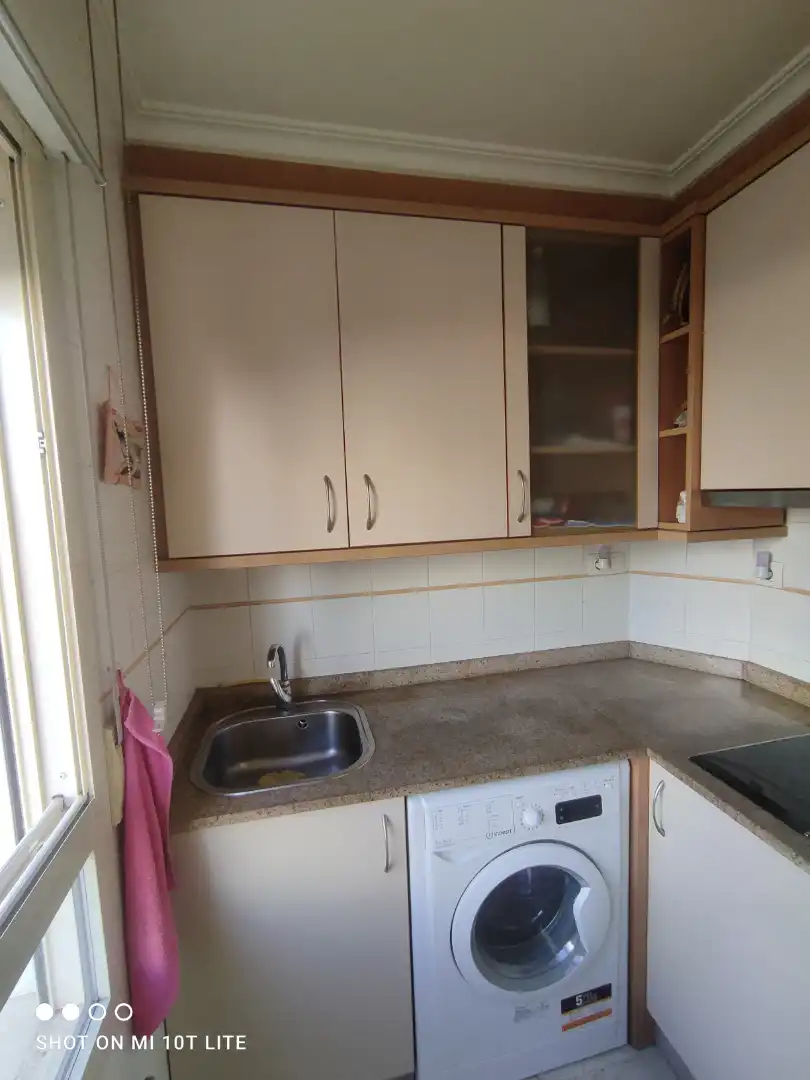 Küche von Wohnung zur Miete in Elche / Elx mit Möbliert, Ofen und Waschmaschine
