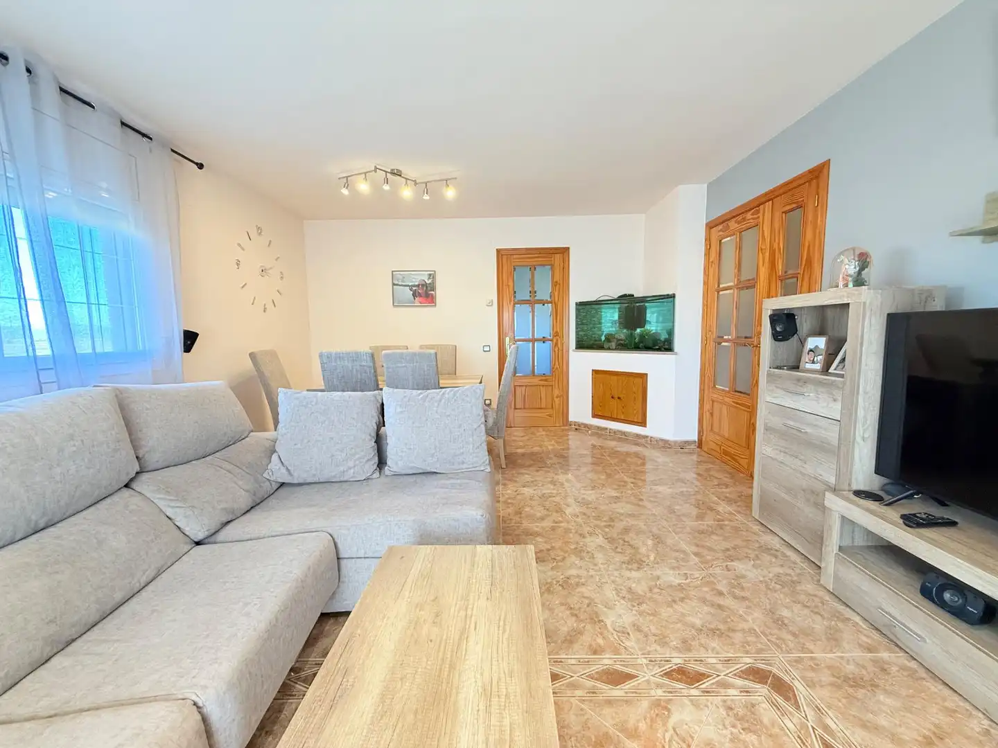 Sala de estar de Casa o chalet en venta en Sant Jaume d'Enveja con Aire acondicionado, Calefacción y Terraza
