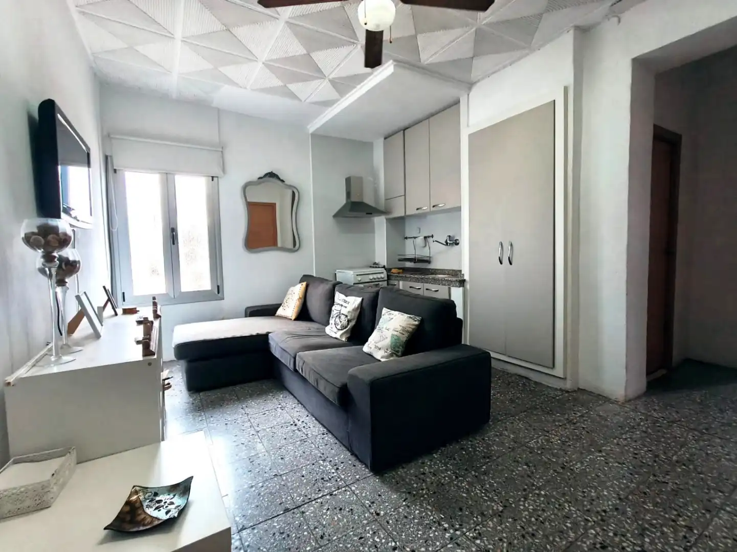 Sala de estar de Casa o chalet en venta en Alcoy / Alcoi con Terraza, Trastero y Alarma
