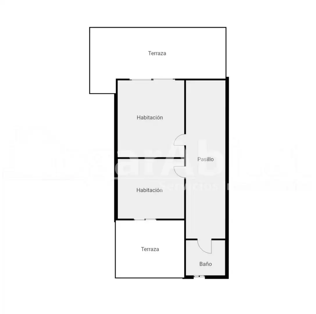 Attic for sale in Pedreguer  with Air Conditioner, Parquet flooring and Terrace