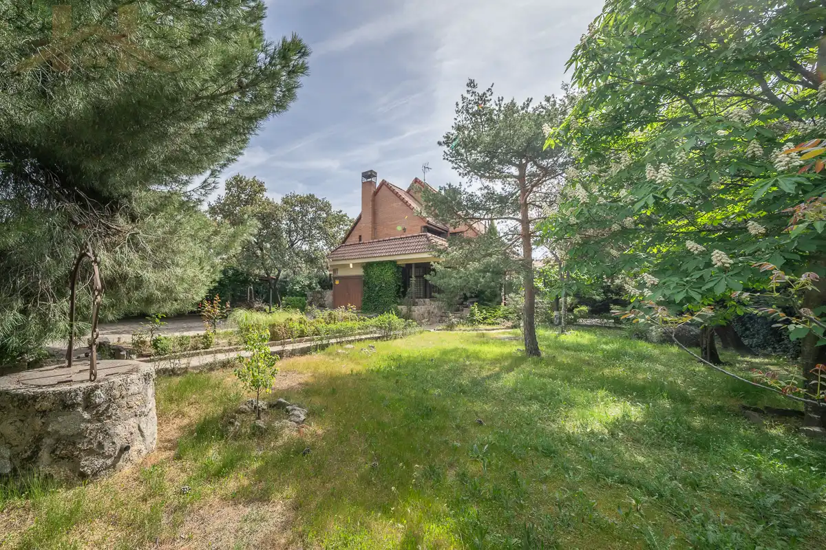 Jardín de Casa o chalet en venta en Alpedrete con Trastero