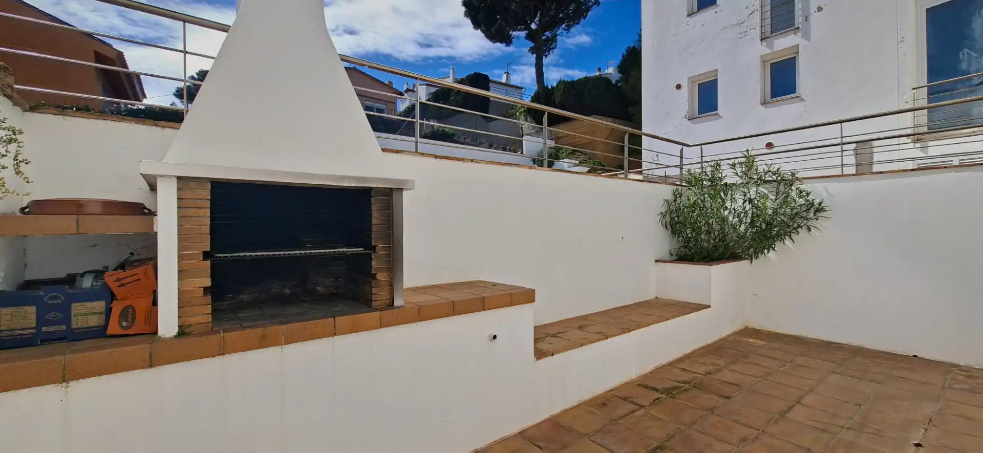 Terraza de Casa adosada en venta en Begur con Aire acondicionado, Calefacción y Jardín privado