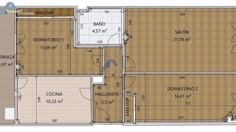 Foto 2 von Wohnung zum Verkauf in Pilar Bayona, Pedrola, Zaragoza
