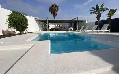 Swimming pool of House or chalet for sale in Yaiza  with Terrace and Swimming Pool