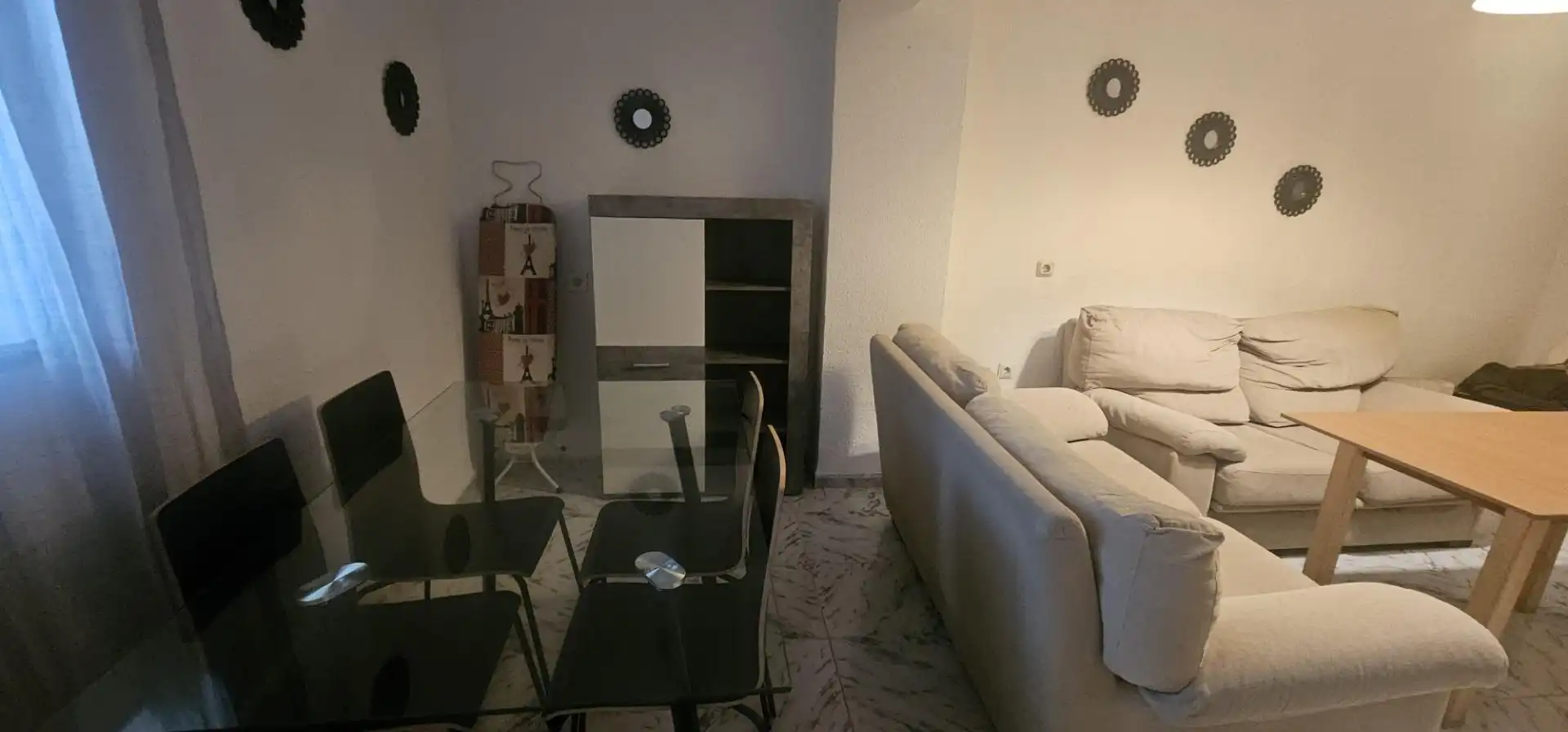 Living room of Houses for rent in Granada  with Heating, Terrace and Furnished