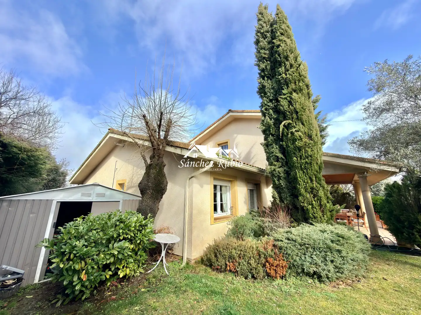 Vista exterior de Casa o xalet en venda en Galapagar amb Calefacció, Jardí privat i Terrassa