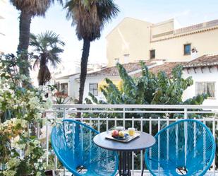 Terrace of Study to rent in Torremolinos  with Air Conditioner, Terrace and Swimming Pool