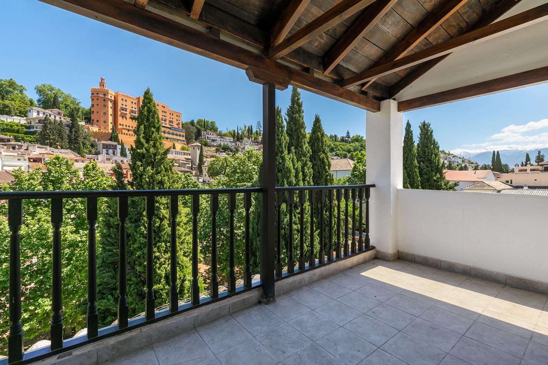Garden of Flat for sale in  Granada Capital  with Air Conditioner, Heating and Terrace