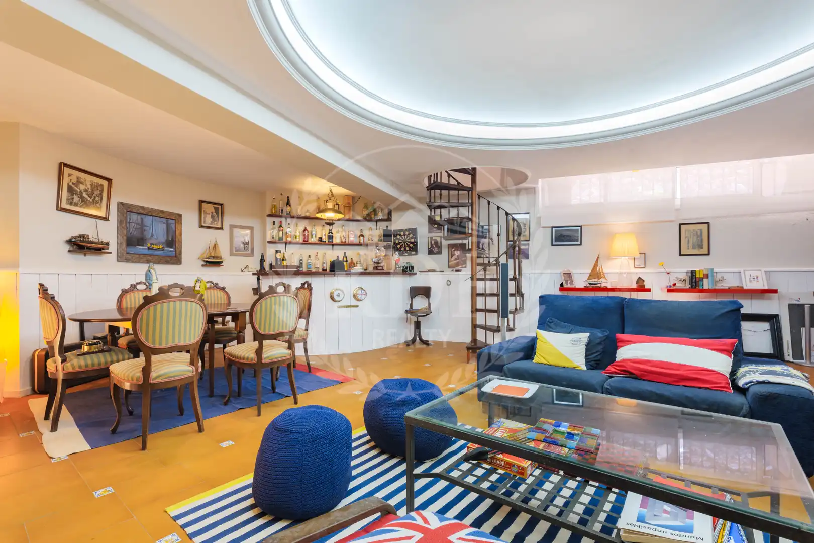 Living room of Houses for sale in El Rosario  with Private garden, Terrace and Swimming Pool