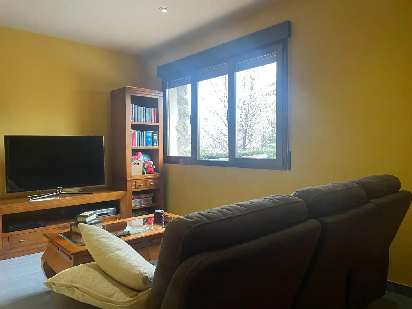 Sala de estar de Casa o chalet en venta en La Lastrilla  con Jardín privado, Terraza y Trastero