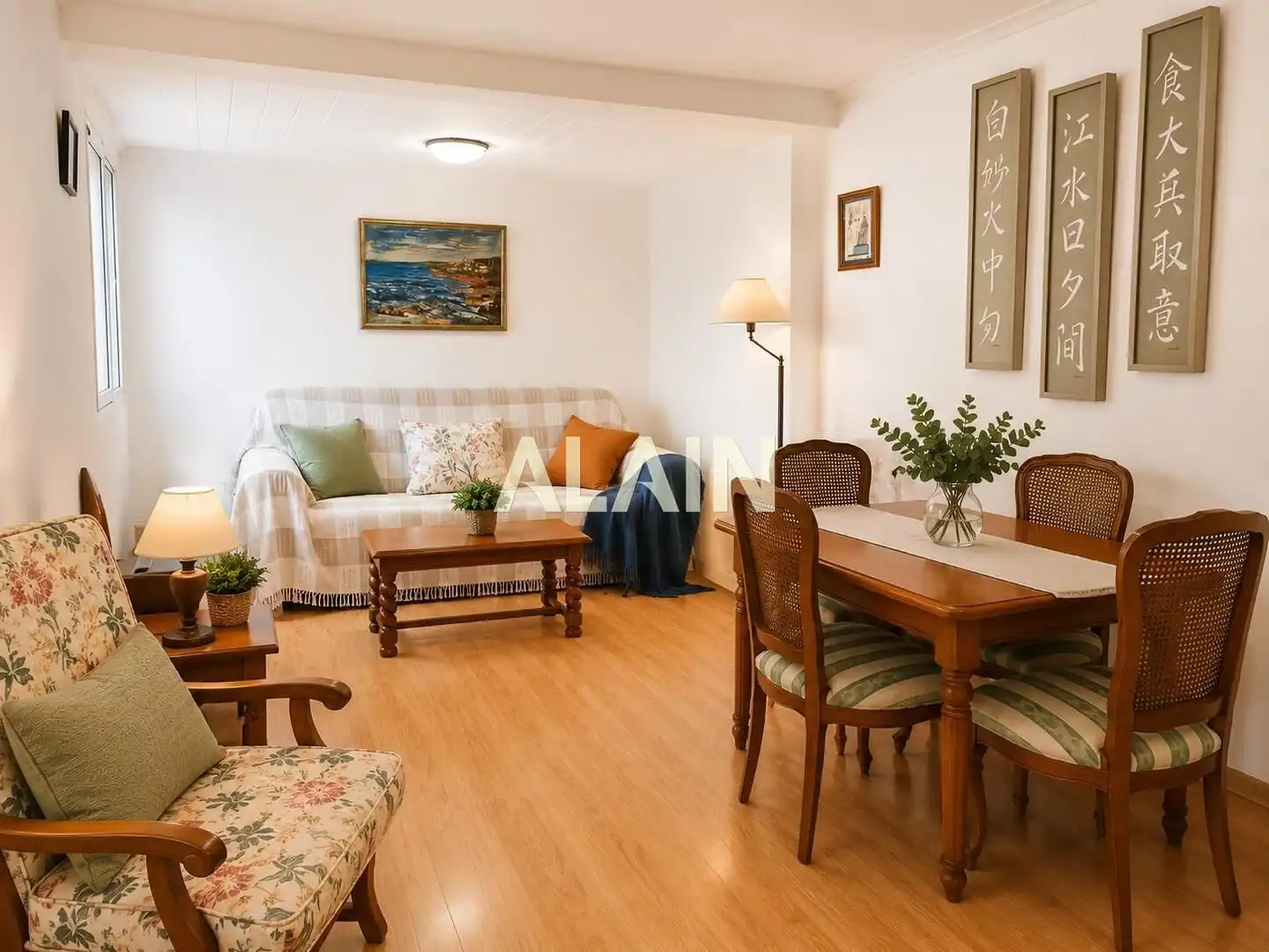 Wohnzimmer von Wohnungen zum Verkauf in Valencia mit Klimaanlage, Heizung und Parkett